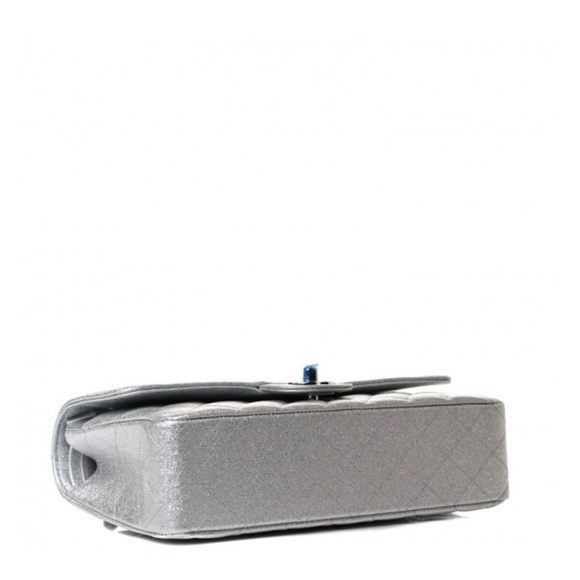 **SOLD** CHANEL Glittered Metallic Caviar Medium Double Flap LIMITED EDITION - Picture 8 of 12